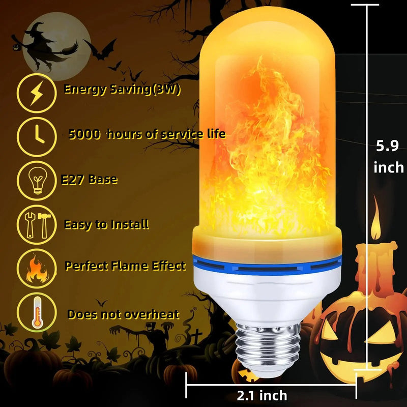 UPGRADE LED FLAME LIGHT BULB