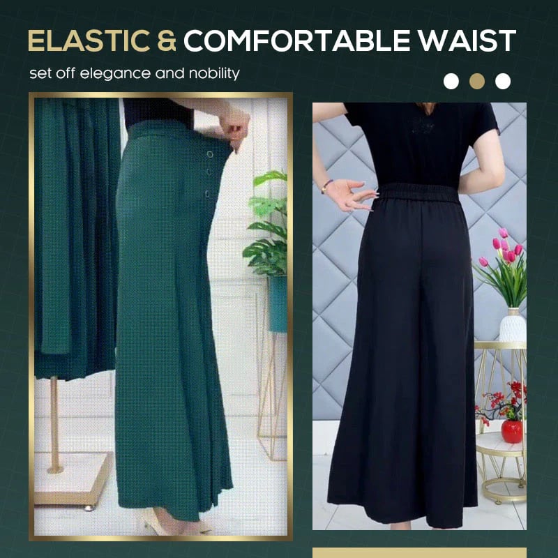 🔥49% OFF🔥[Comfy and Cool] Stylish Pleated Wide-leg Pants