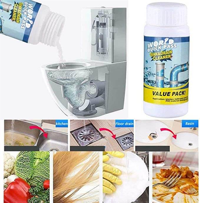 🔥 Last Day 47% OFF💕SINK & DRAIN CLEANER🔥Buy2 Get 1 Free