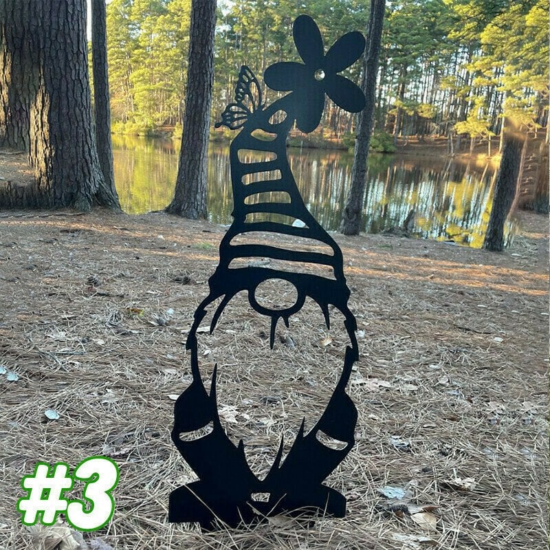 🌸Spring Decor💐-Steel Branch Gnomes Decoration