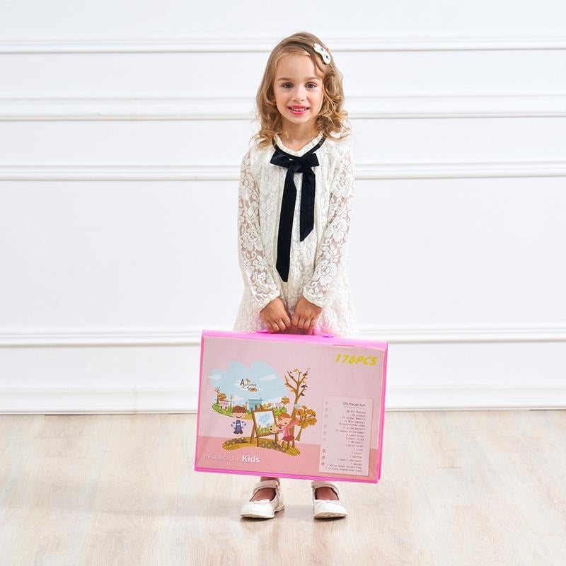 Deluxe 6-In-1 Art Creativity Set™ (🎄🎁The Best Present For Kids)