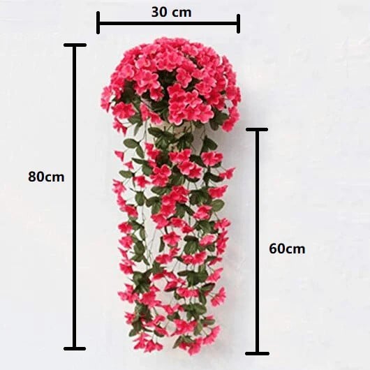 🔥🏡Vivid Artificial Hanging Orchid Bunch