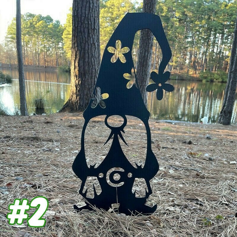 🌸Spring Decor💐-Steel Branch Gnomes Decoration