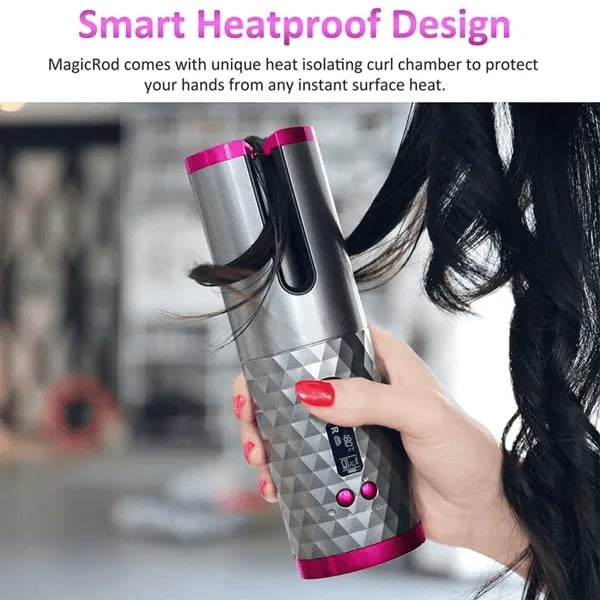 🔥PROMOTION 48% OFF🔥AUTO ROTATING CERAMIC HAIR CURLER