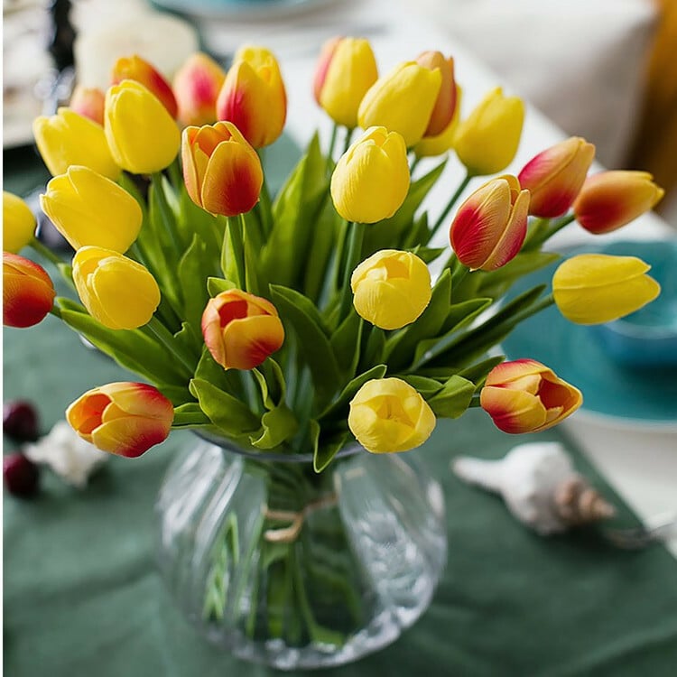 ✨LAST Day Sale-70off💓-High Quality Artificial Latex Tulips
