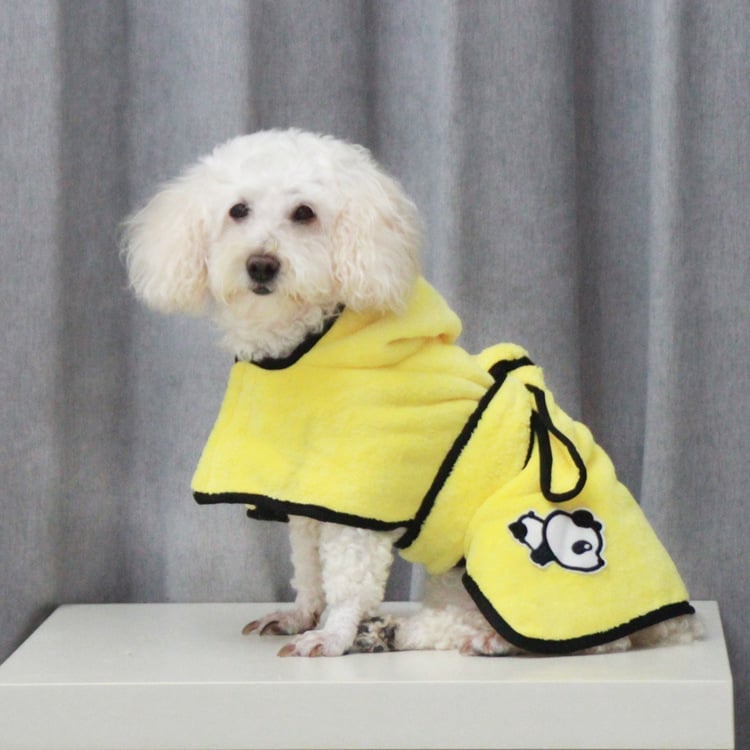 🎄Super absorbent pet bathrobe