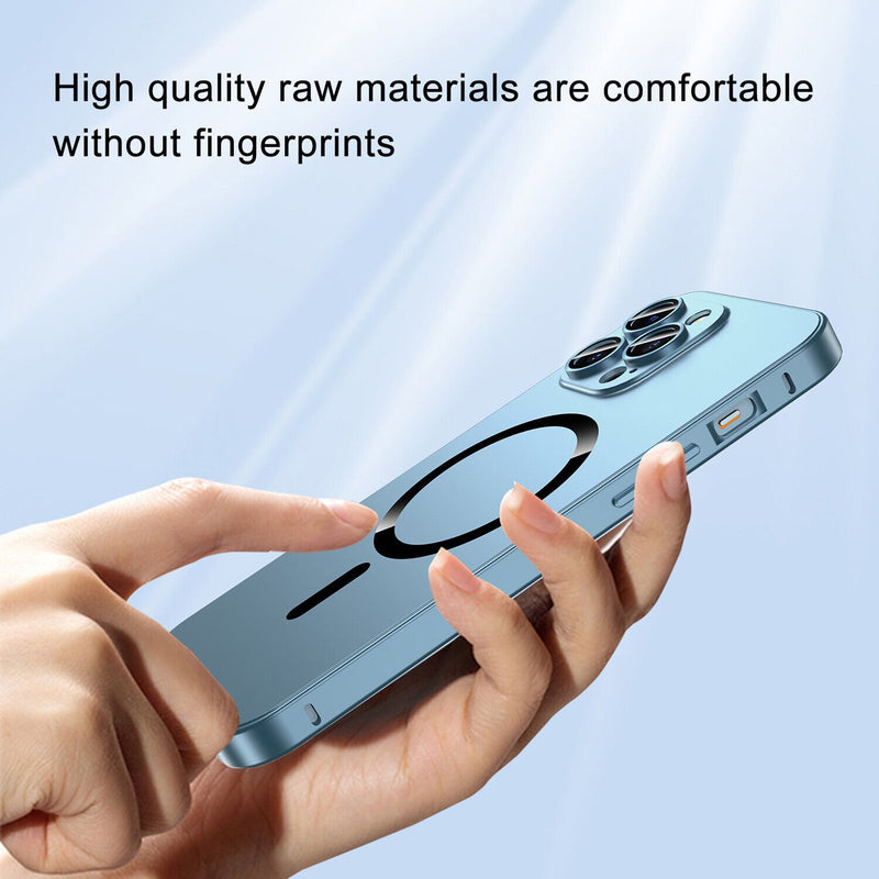 🎄Festival Promotion 40% OFF - Magnetic Charging Aluminium Metal frame case for iPhone
