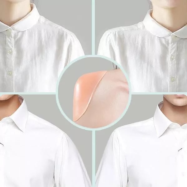 🔥🔥（BUY 3 FREE SHIPPING) Naturally Silicone -Transparent Anti-slip Shoulder Pads+Free 🎁 BIRD'S NEST HAIRPIN